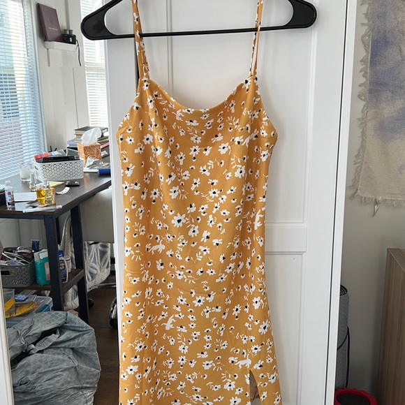 Princess polly Dawson mini dress yellow. US 4 - Picture 1 of 1